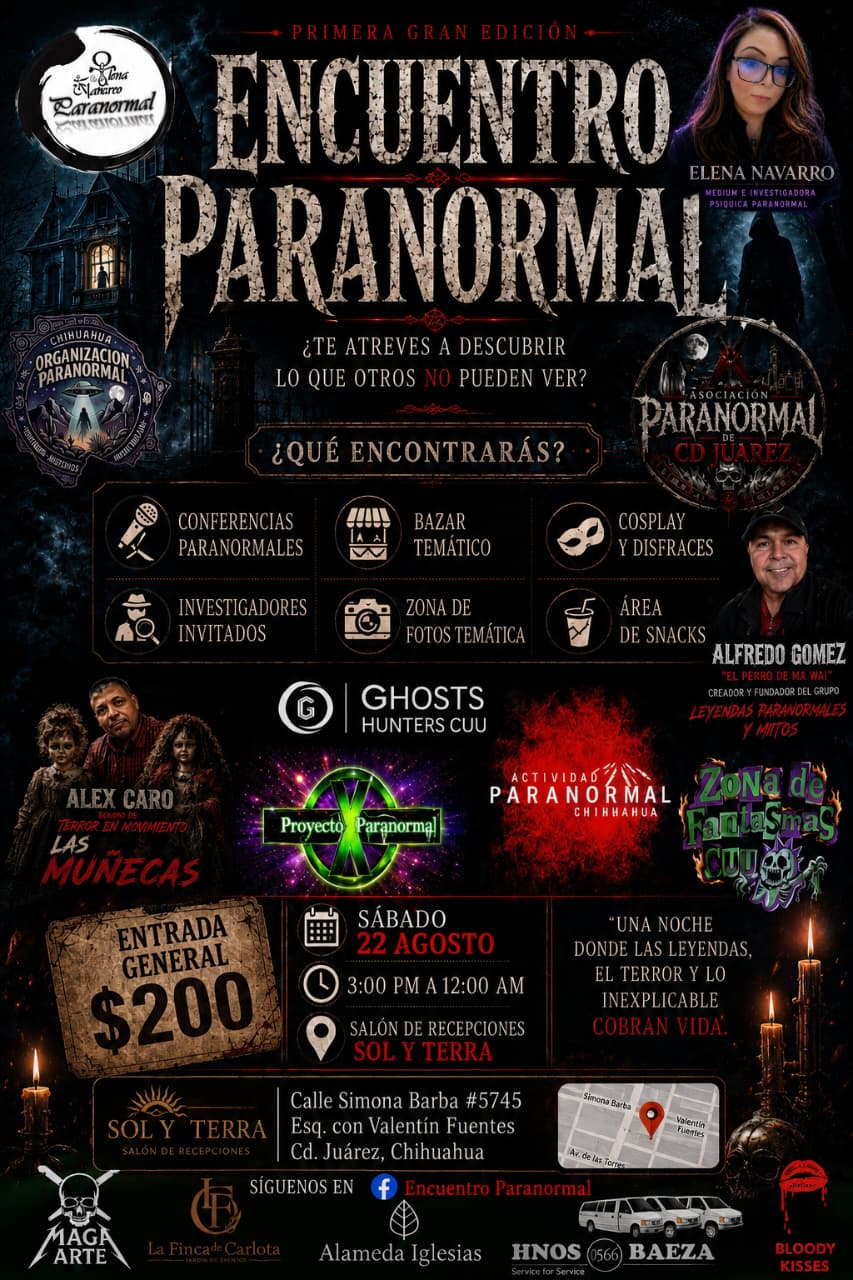 ENCUENTRO PARANORMAL - PRIMERA GRAN EDICIÓN