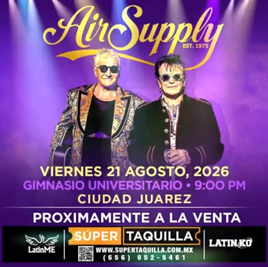 Air Supply en Concierto